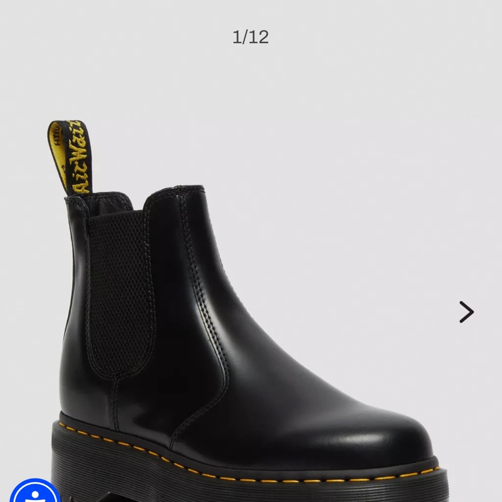 Dr. Martens Black Ankle Boots